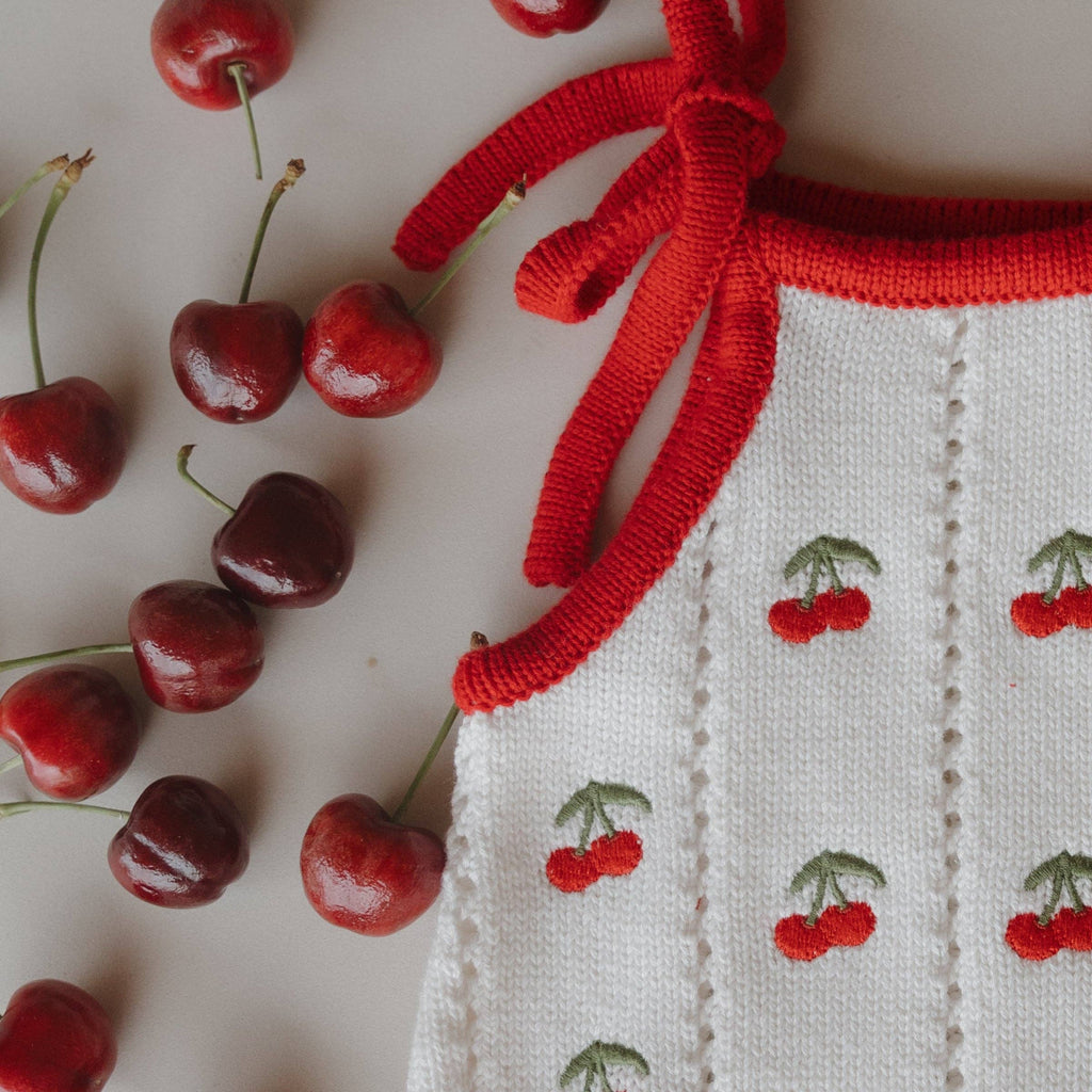 Knit Ruffle Romper
