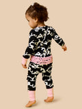 Cow rufflebutts onsie