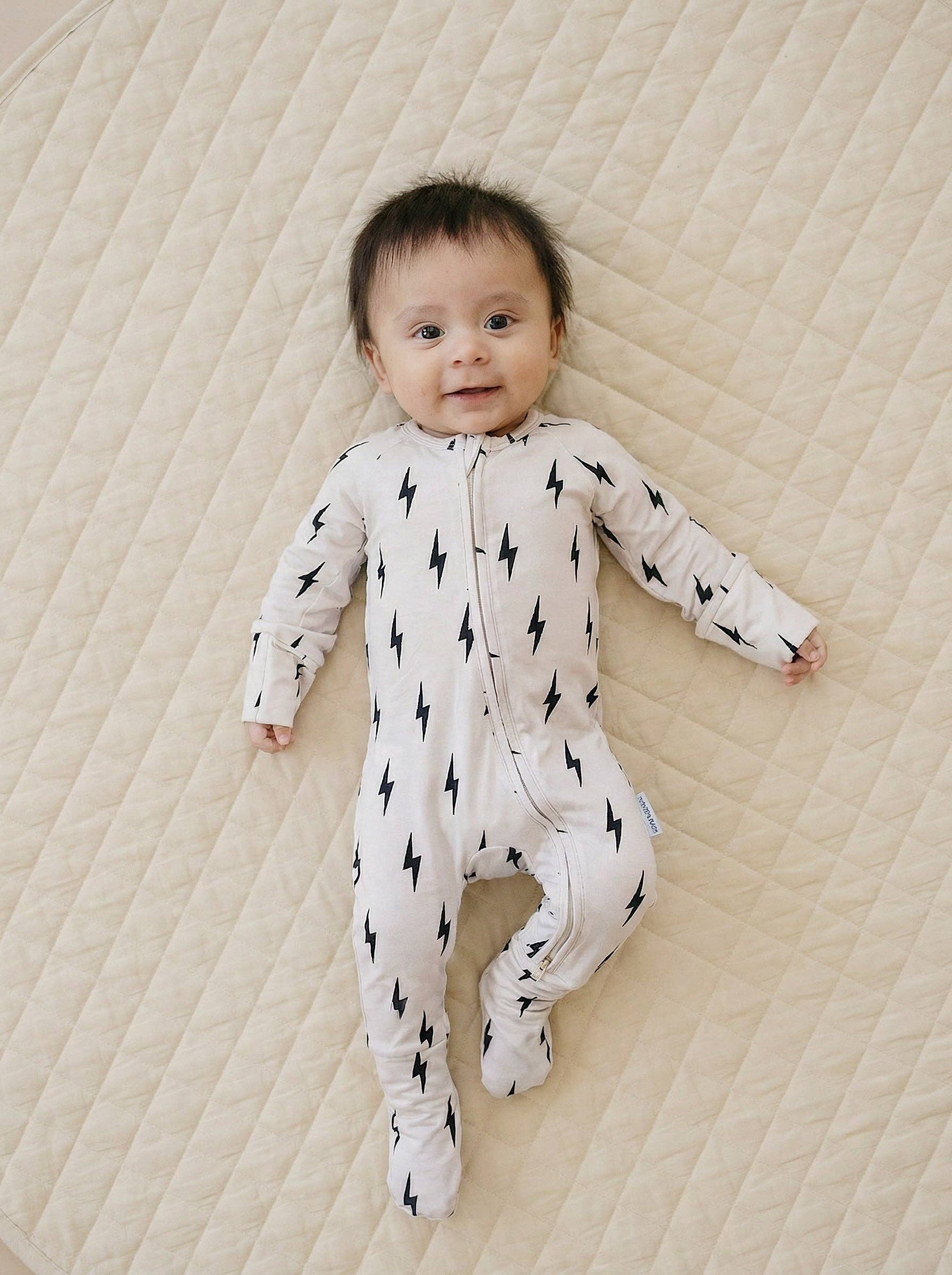 Bamboo Zip Romper | Little Bolt