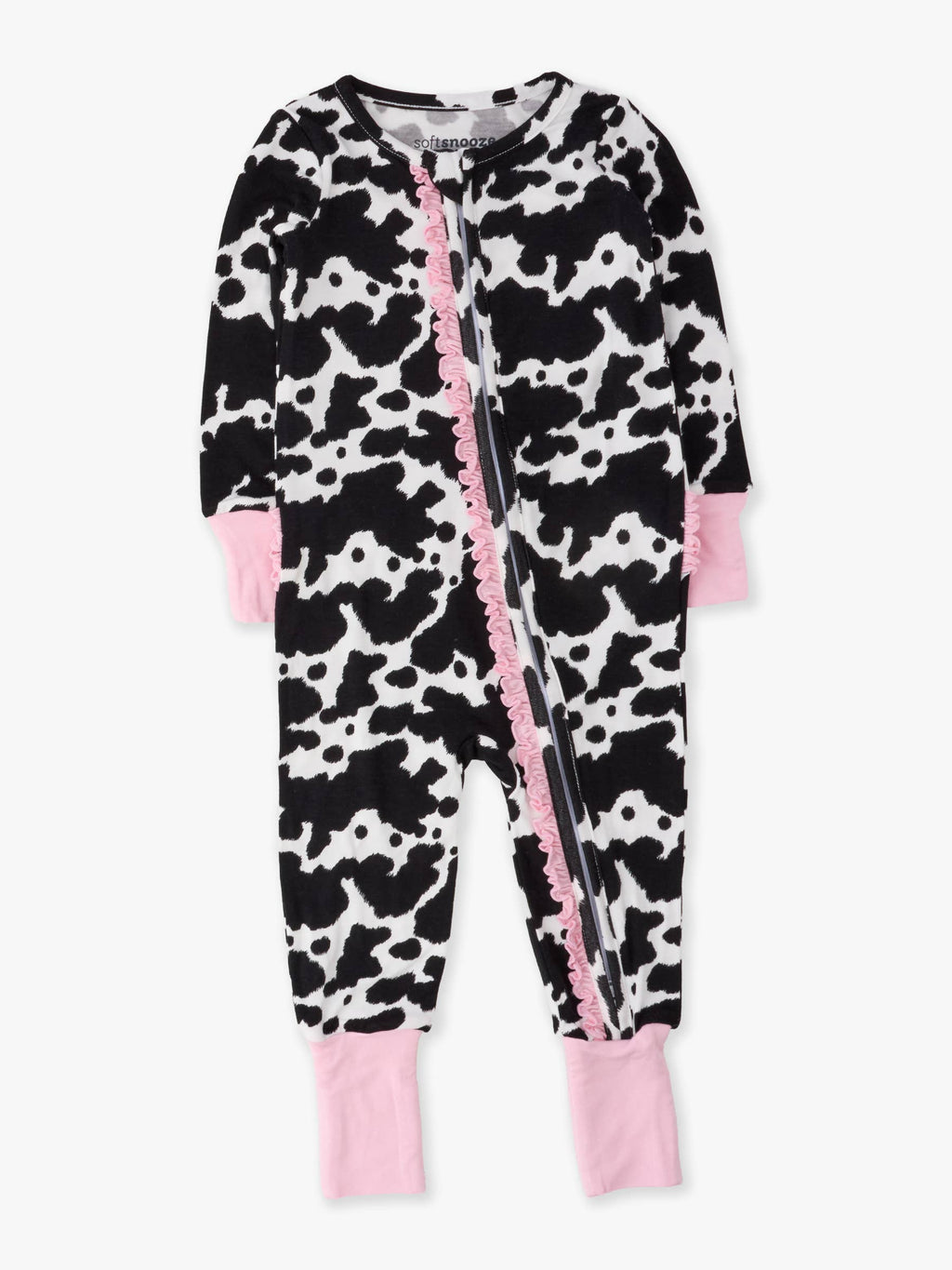 Cow rufflebutts onsie